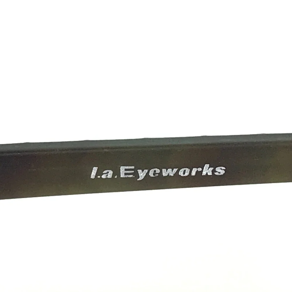 Vintage la Eyeworks Eyeglasses Frames SCARLETT 754M Matte Green Brown 48-20-130